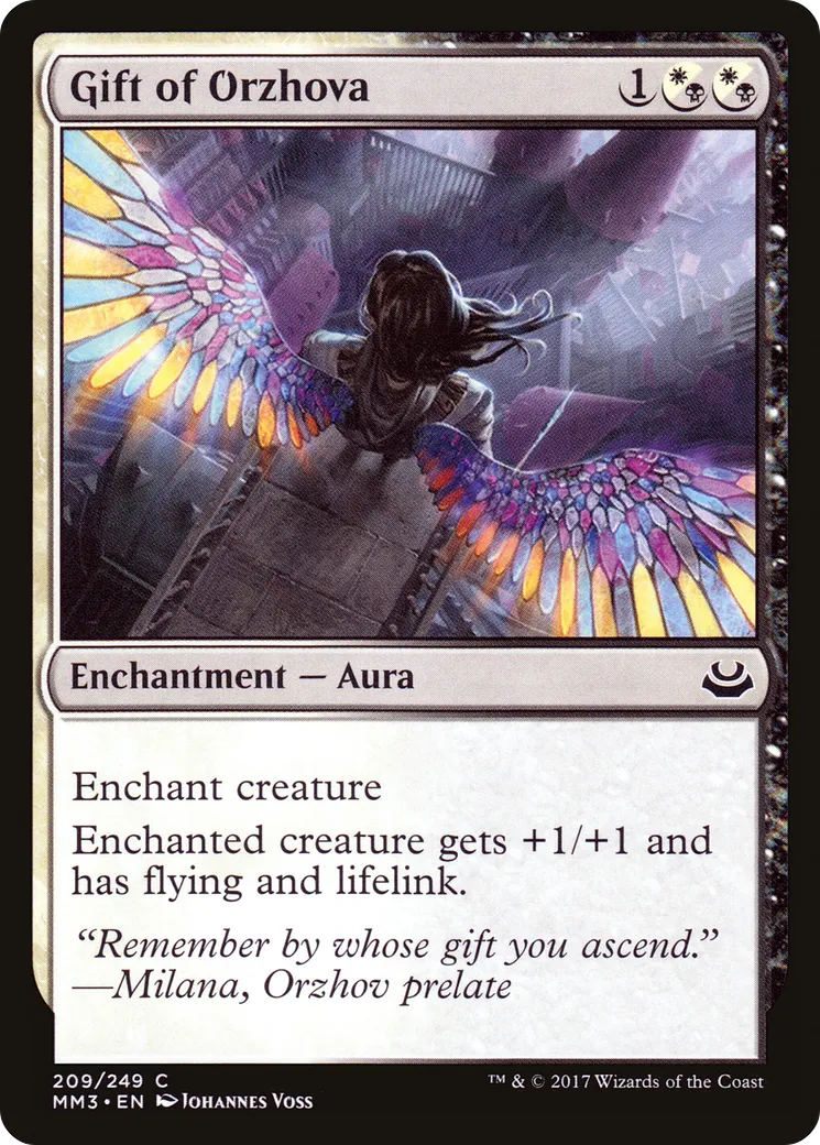 Gift of Orzhova — Modern Masters 2017 — Magic: The Gathering