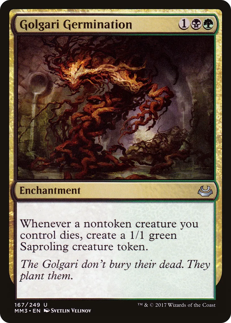 Germination golgari — Modern Masters 2017 — Magic: The Gathering