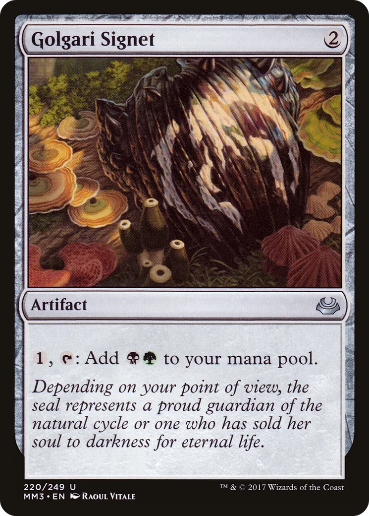Cachet de Golgari — Modern Masters 2017 — Magic: The Gathering