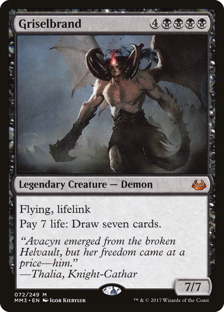 Griselbrand — Modern Masters 2017 — Magic: The Gathering