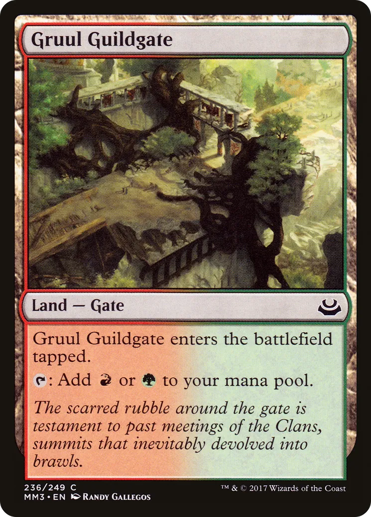 Porte de la guilde de Gruul — Modern Masters 2017 — Magic: The Gathering