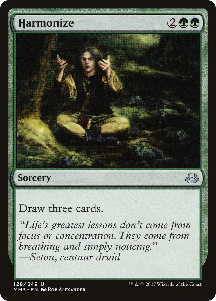 Harmonize — Modern Masters 2017 — Magic: The Gathering