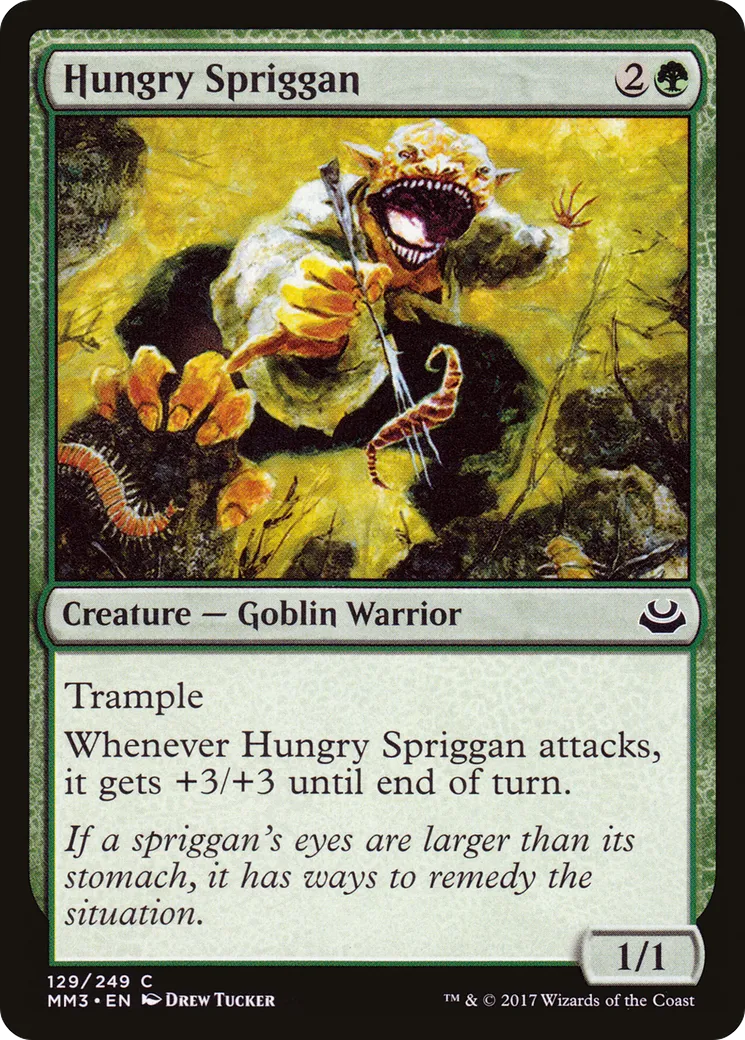 Hungry Spriggan — Modern Masters 2017 — Magic: The Gathering