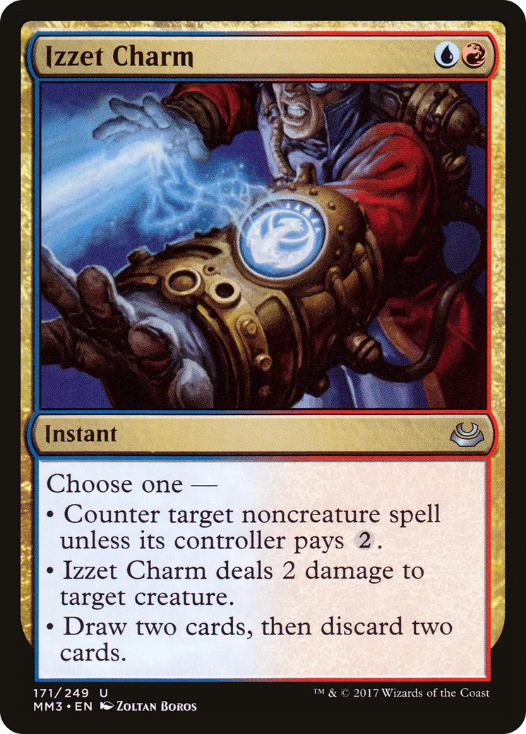 Charme d'Izzet — Modern Masters 2017 — Magic: The Gathering
