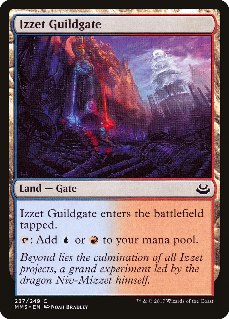 Porte de la guilde d'Izzet — Modern Masters 2017 — Magic: The Gathering