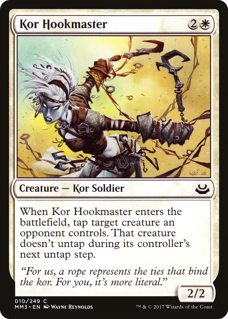 Maîtresse aux crochets kor — Modern Masters 2017 — Magic: The Gathering