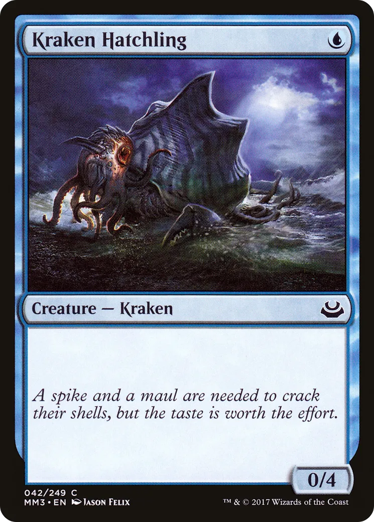 Kraken Hatchling — Modern Masters 2017 — Magic: The Gathering