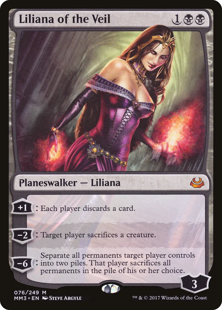 Liliana of the Veil — Modern Masters 2017 — Magic: The Gathering