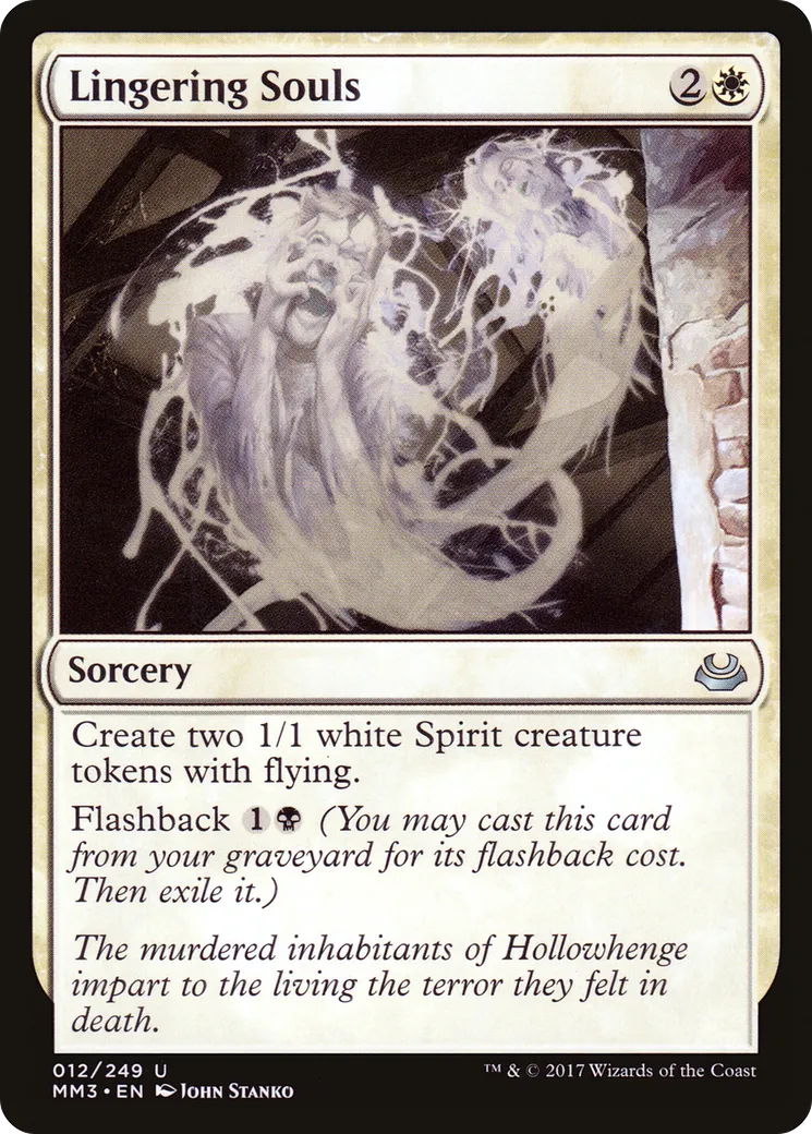 Lingering Souls — Modern Masters 2017 — Magic: The Gathering