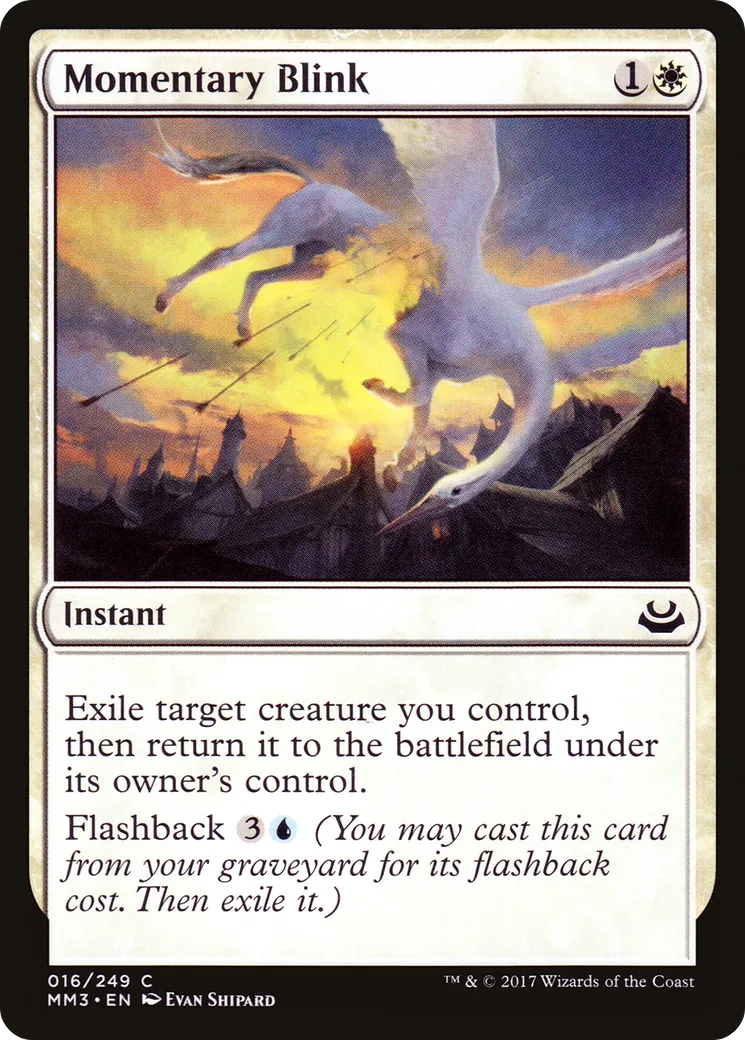 Momentary Blink — Modern Masters 2017 — Magic: The Gathering