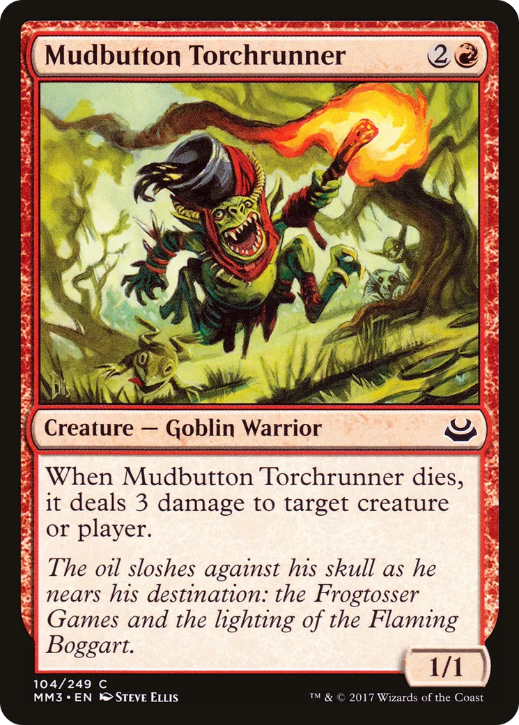 Mudbutton Torchrunner — Modern Masters 2017 — Magic: The Gathering