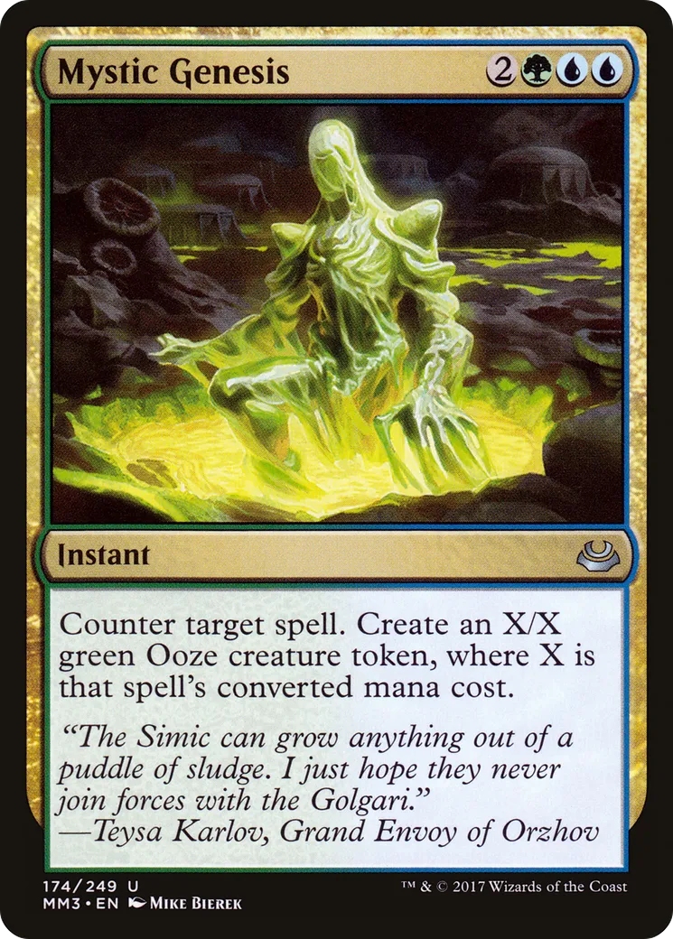 Genèse mystique — Modern Masters 2017 — Magic: The Gathering