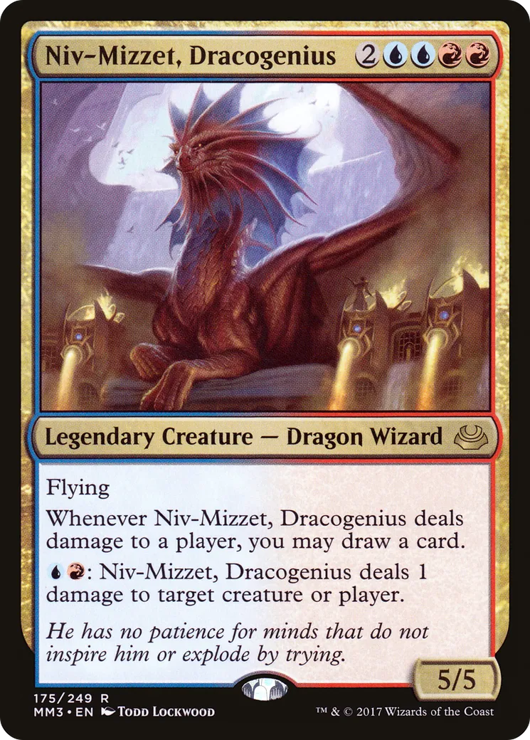 Niv-Mizzet, dracogénie — Modern Masters 2017 — Magic: The Gathering