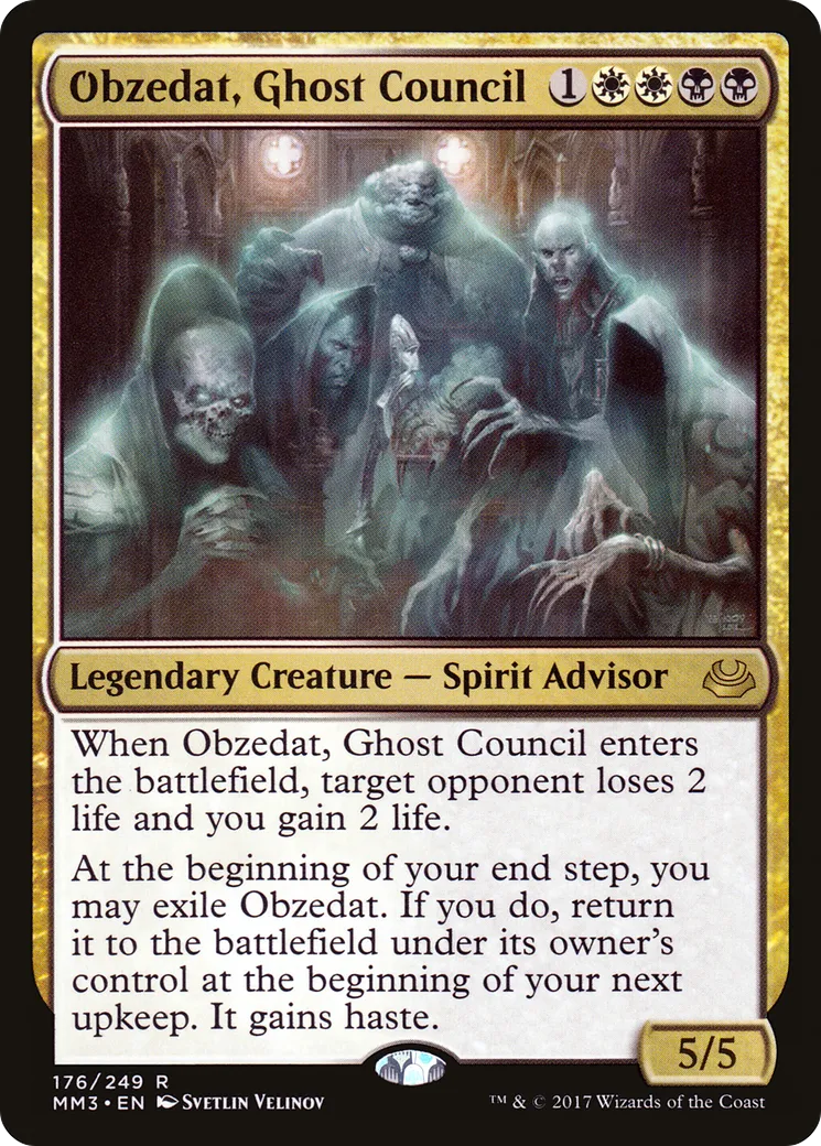 Obzedat, Conseil fantôme — Modern Masters 2017 — Magic: The Gathering