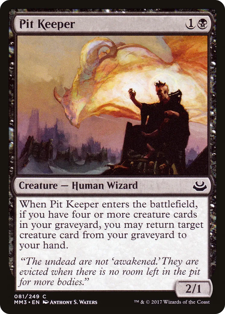 Pit Keeper — Modern Masters 2017 — Magic: The Gathering