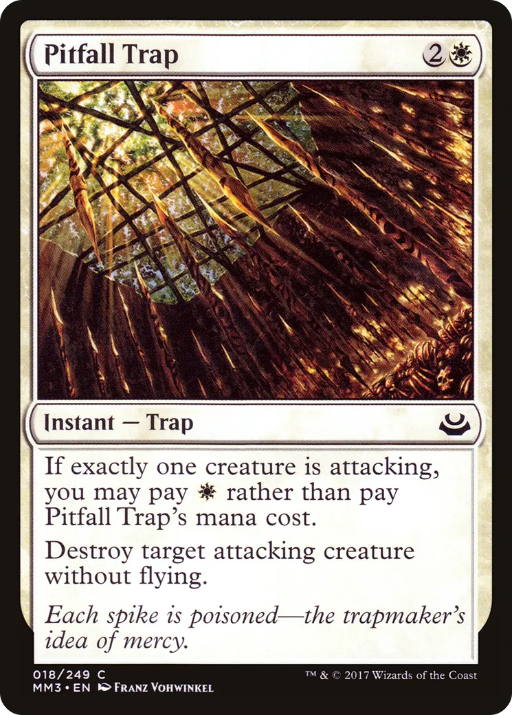 Pitfall Trap — Modern Masters 2017 — Magic: The Gathering