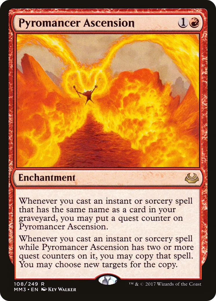 Pyromancer Ascension — Modern Masters 2017 — Magic: The Gathering
