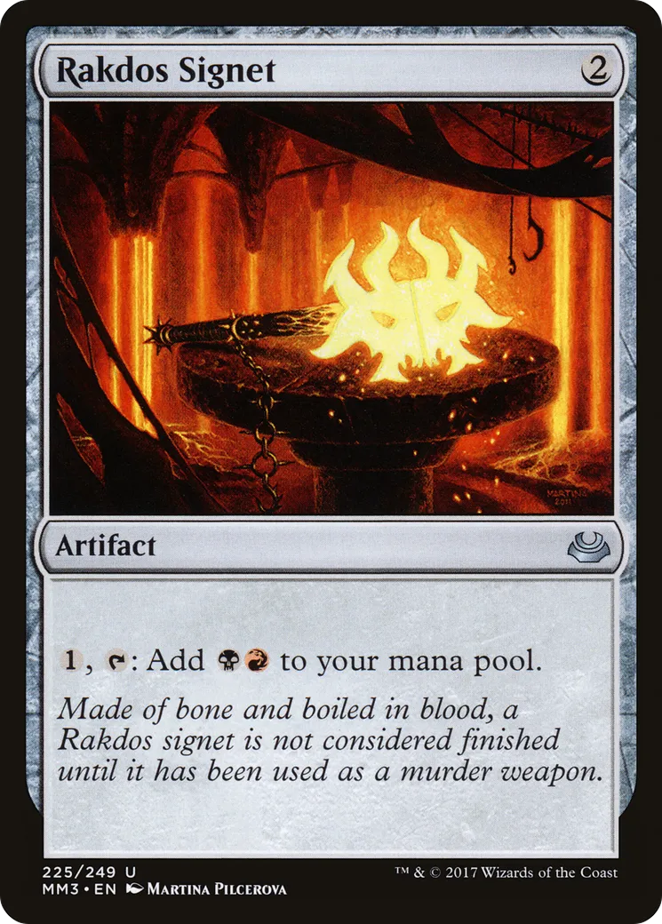 Cachet de Rakdos — Modern Masters 2017 — Magic: The Gathering