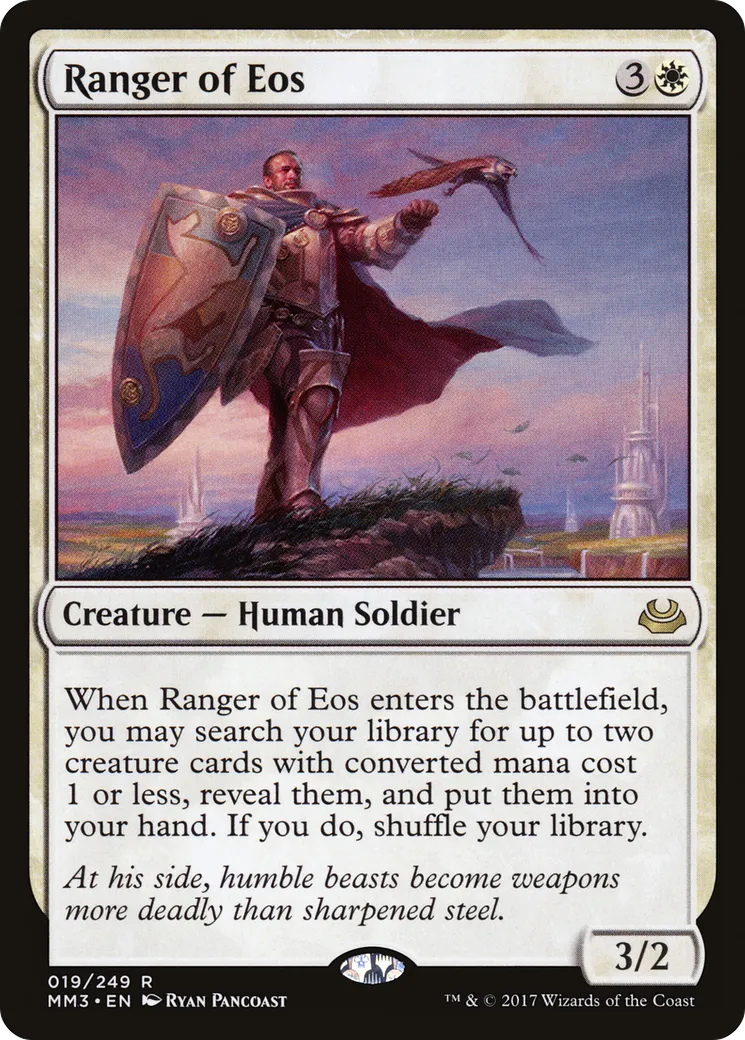 Ranger of Eos — Modern Masters 2017 — Magic: The Gathering
