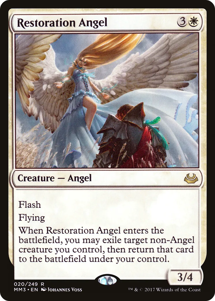 Restoration Angel — Modern Masters 2017 — Magic: The Gathering
