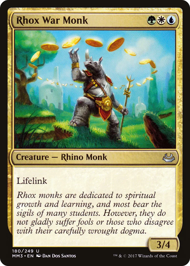 Moine de guerre rhox — Modern Masters 2017 — Magic: The Gathering