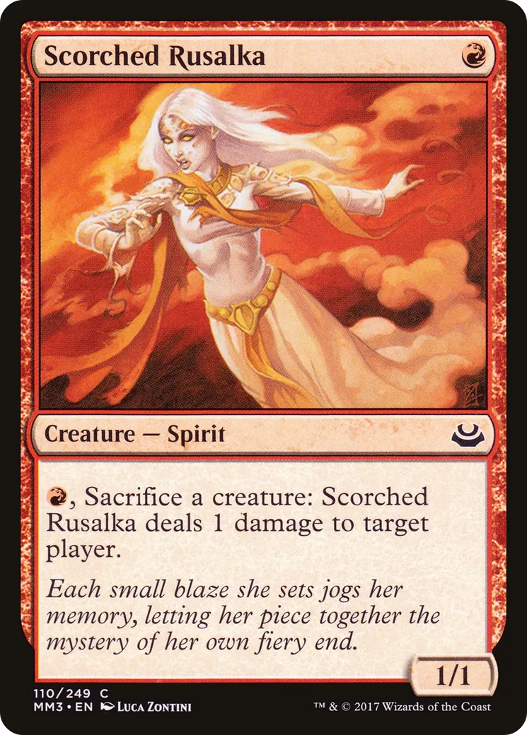 Scorched Rusalka — Modern Masters 2017 — Magic: The Gathering