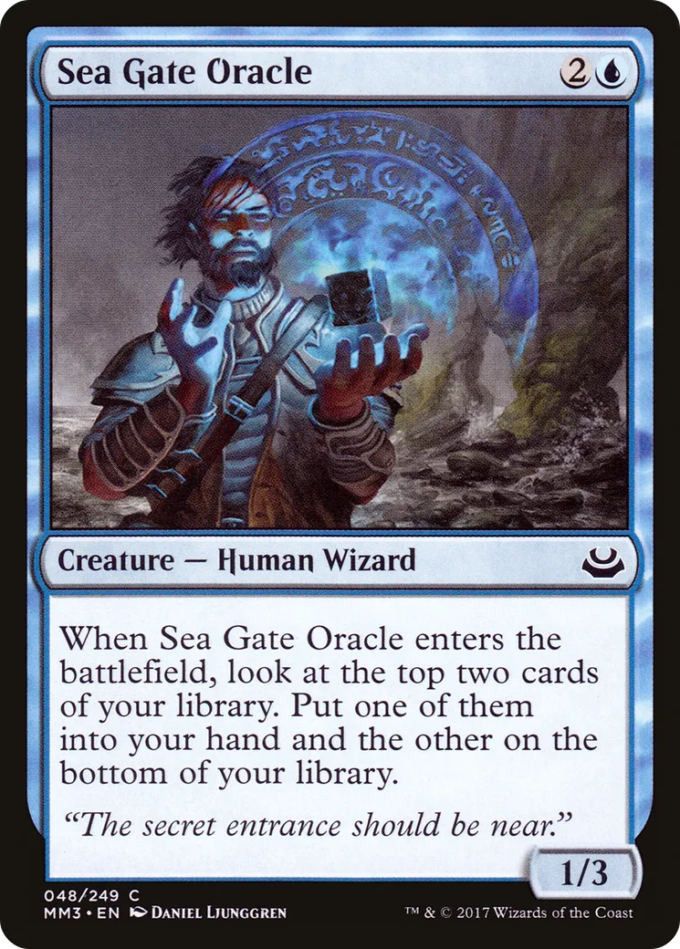 Oracle de Porte des Mers — Modern Masters 2017 — Magic: The Gathering