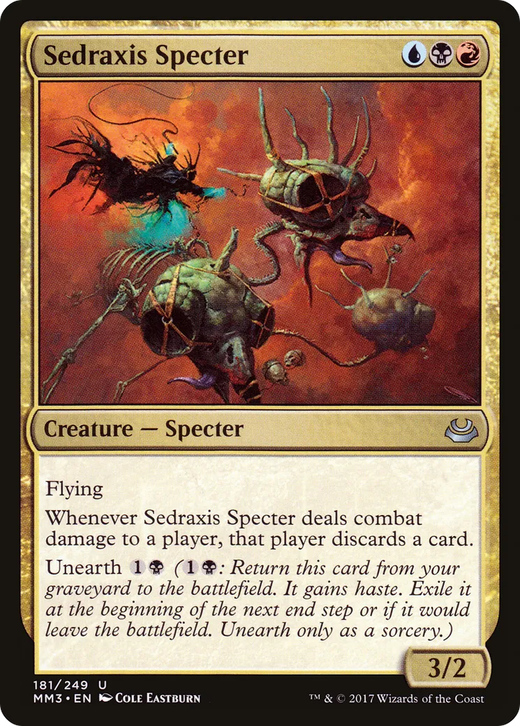 Spectre de Sedraxis — Modern Masters 2017 — Magic: The Gathering