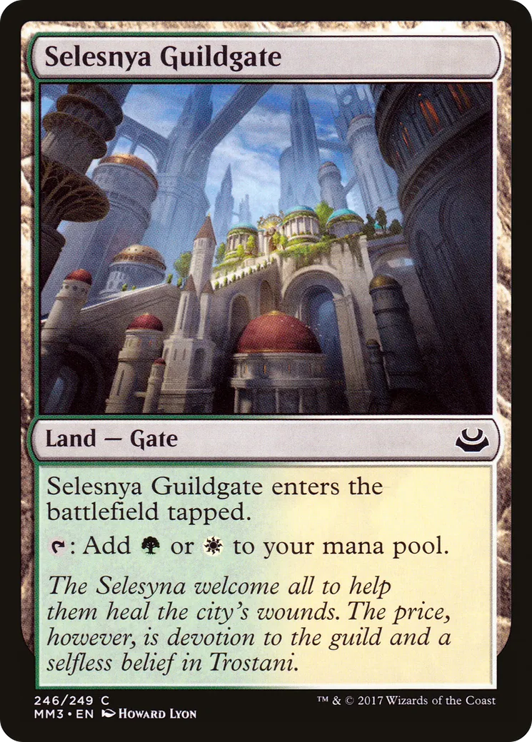 Selesnya Guildgate — Modern Masters 2017 — Magic: The Gathering