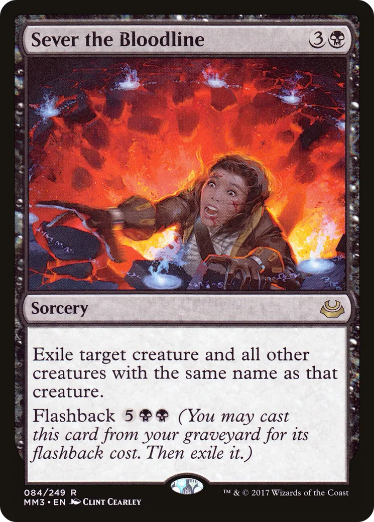 Sever the Bloodline — Modern Masters 2017 — Magic: The Gathering