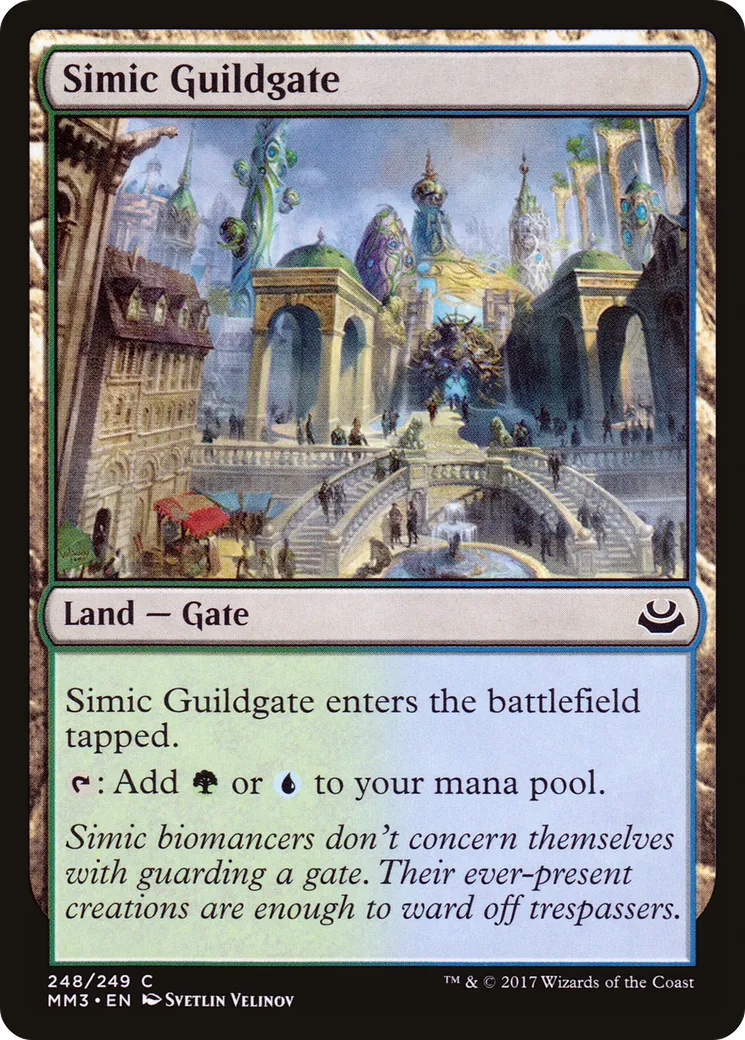 Porte de la guilde de Simic — Modern Masters 2017 — Magic: The Gathering