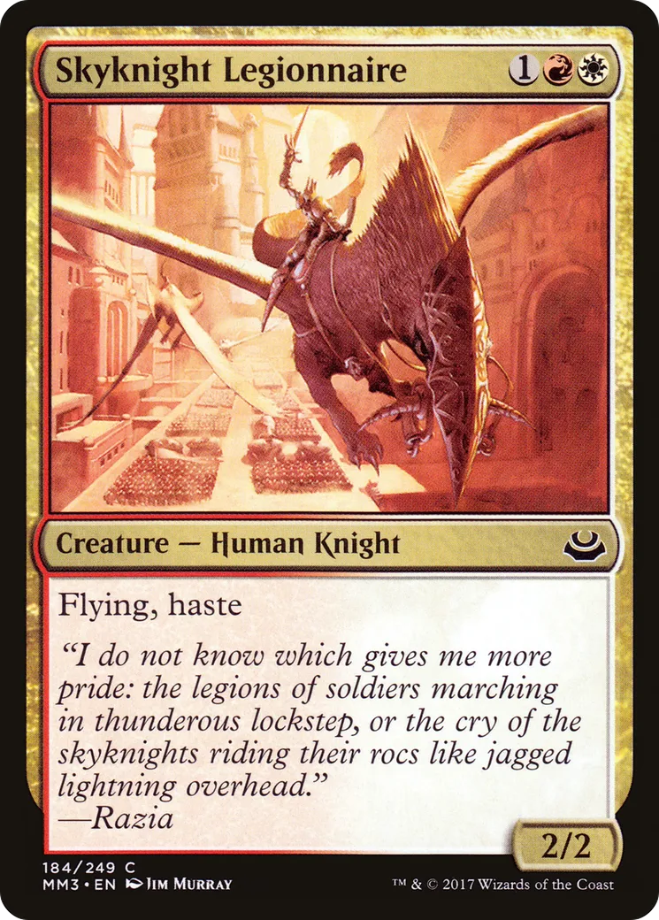 Skyknight Legionnaire — Modern Masters 2017 — Magic: The Gathering