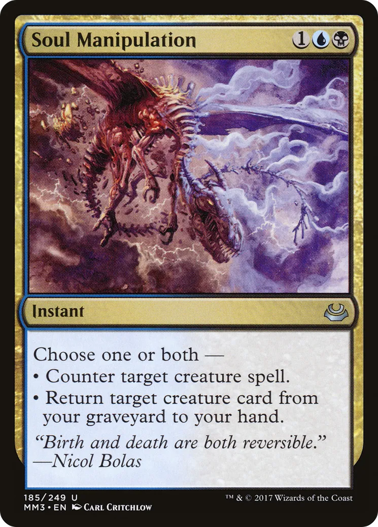 Soul Manipulation — Modern Masters 2017 — Magic: The Gathering