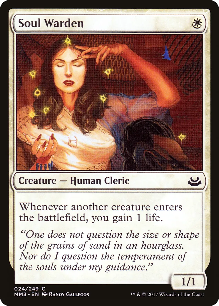 Soul Warden — Modern Masters 2017 — Magic: The Gathering