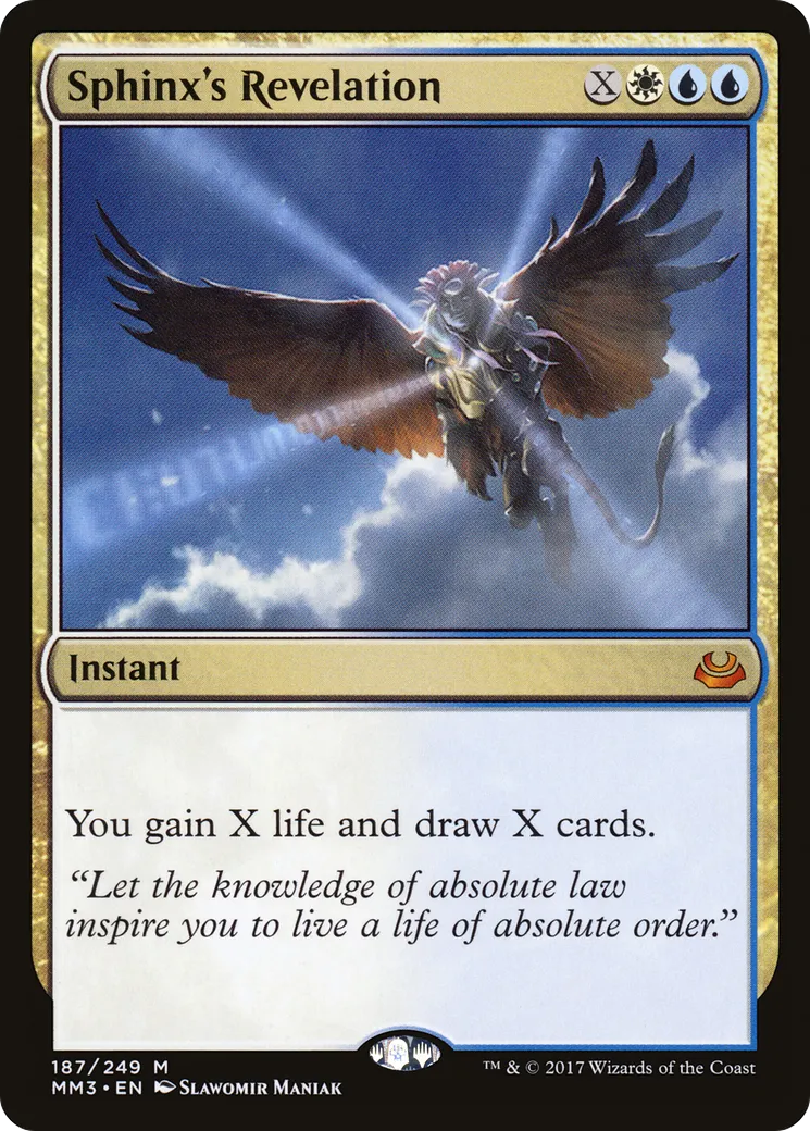 Révélation du sphinx — Modern Masters 2017 — Magic: The Gathering
