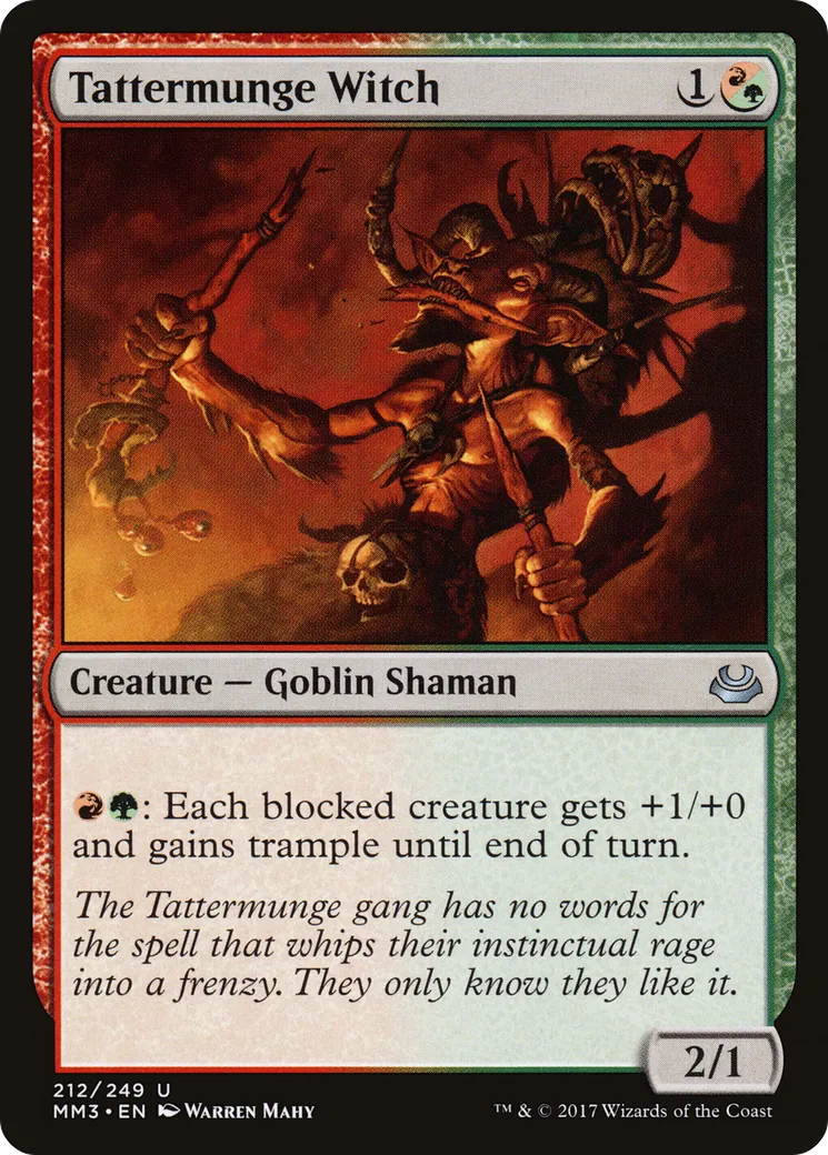 Tattermunge Witch — Modern Masters 2017 — Magic: The Gathering