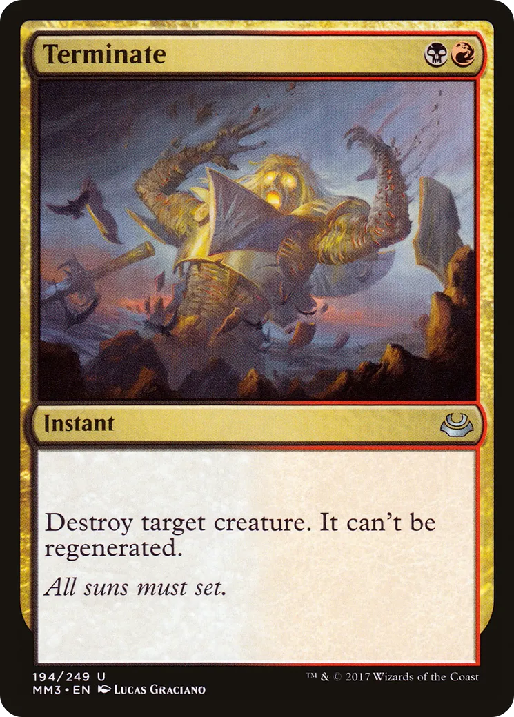 Terminaison — Modern Masters 2017 — Magic: The Gathering