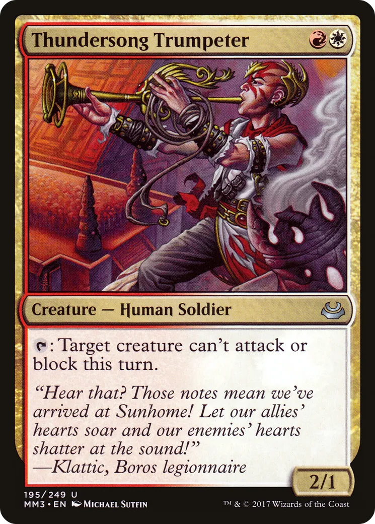 Thundersong Trumpeter — Modern Masters 2017 — Magic: The Gathering