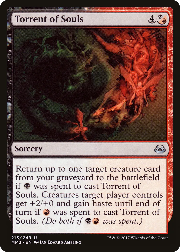 Torrent of Souls — Modern Masters 2017 — Magic: The Gathering