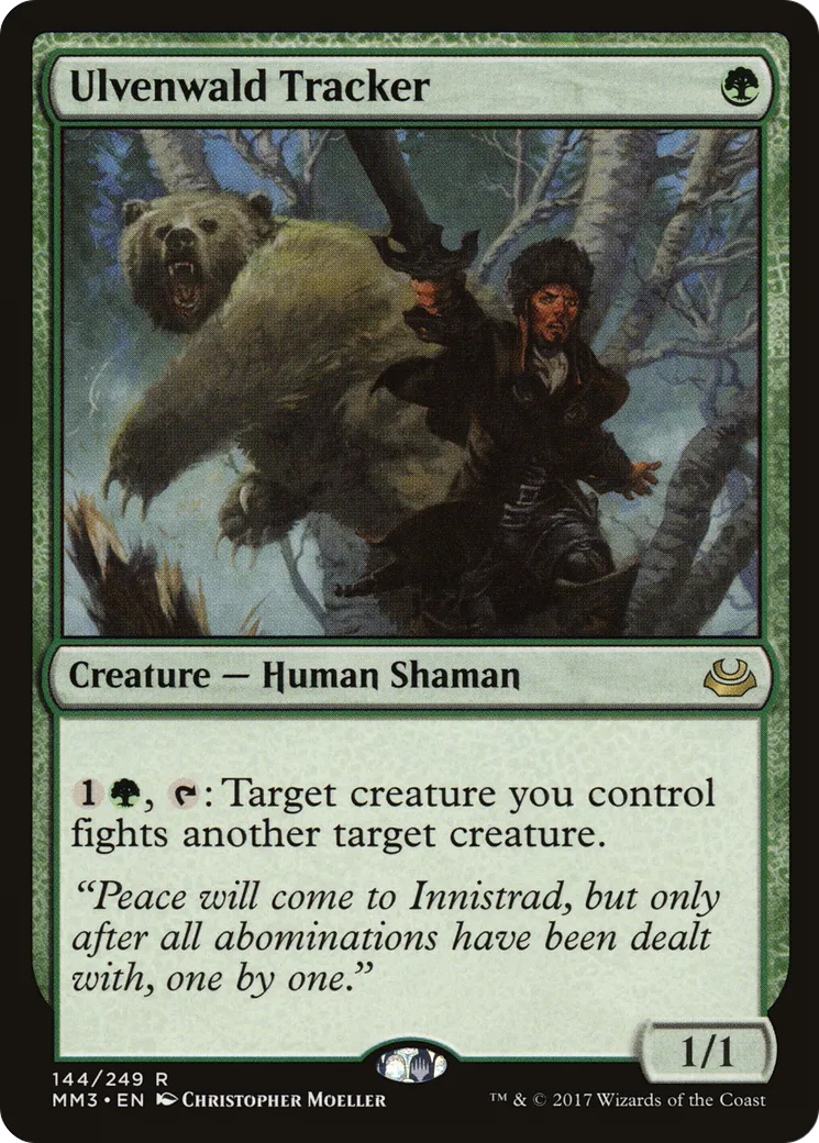 Ulvenwald Tracker — Modern Masters 2017 — Magic: The Gathering