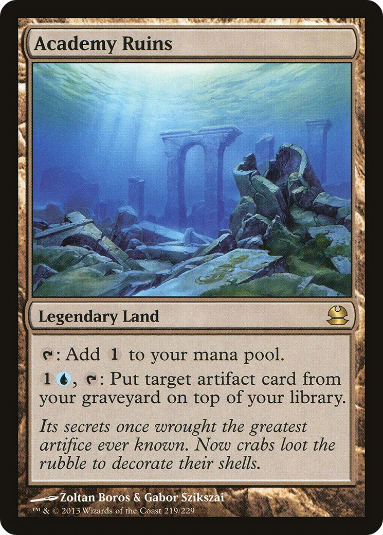 Academy Ruins — Modern Masters — Magic: The Gathering