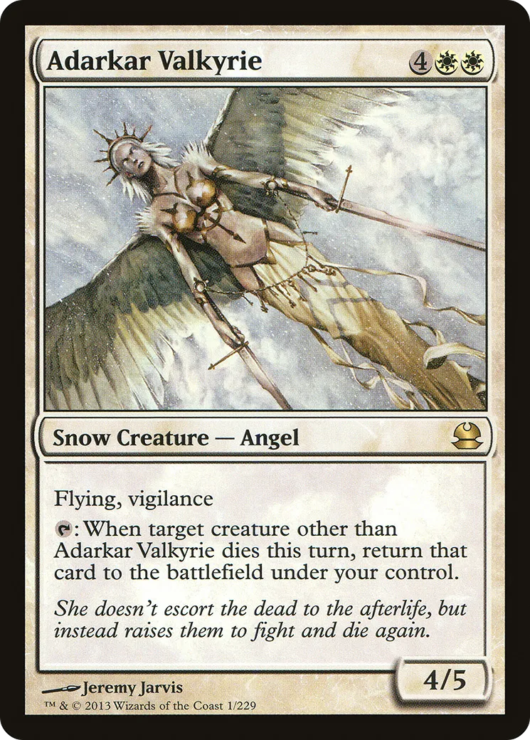 Adarkar Valkyrie — Modern Masters — Magic: The Gathering
