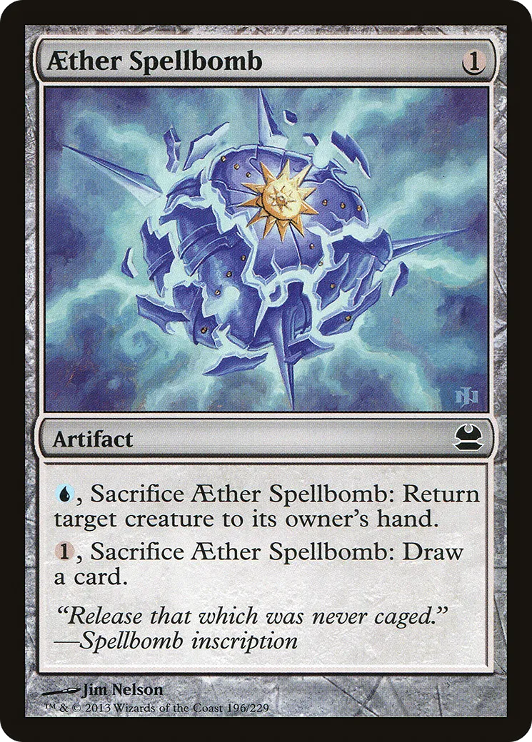 Bombe à sortilèges d'Aether — Modern Masters — Magic: The Gathering