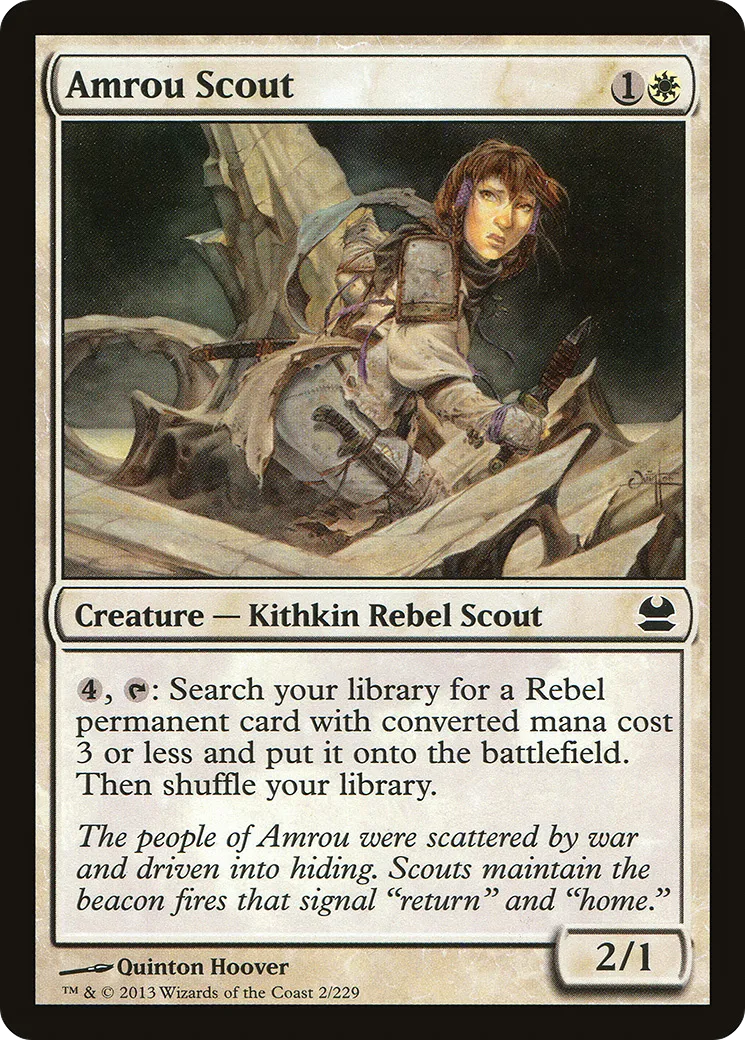 Éclaireuse amroue — Modern Masters — Magic: The Gathering