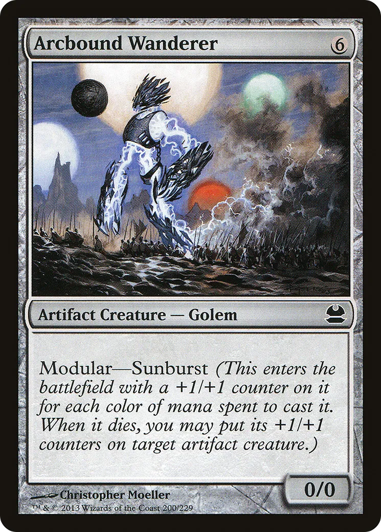 Arcbound Wanderer — Modern Masters — Magic: The Gathering