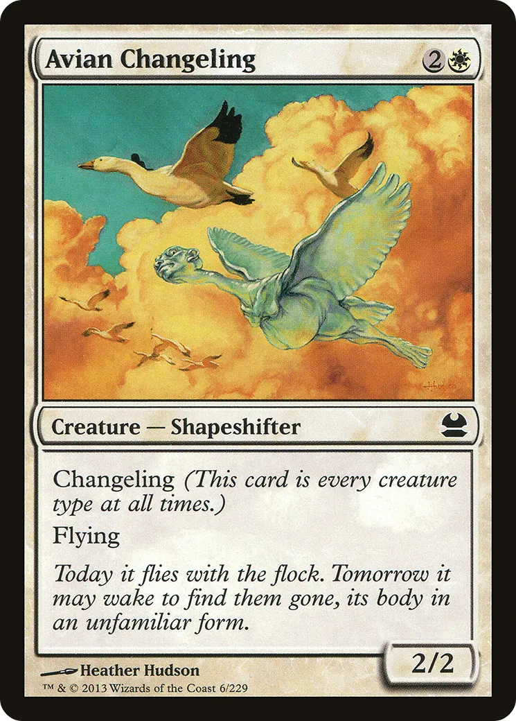 Changelin aviaire — Modern Masters — Magic: The Gathering