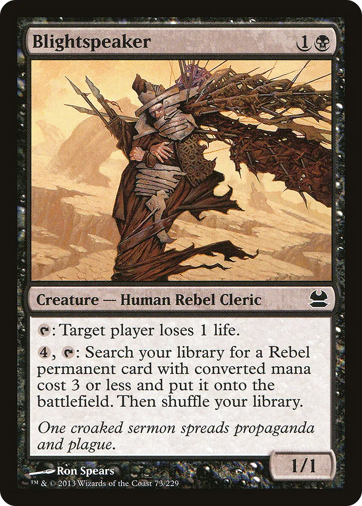 Orateur de peste — Modern Masters — Magic: The Gathering