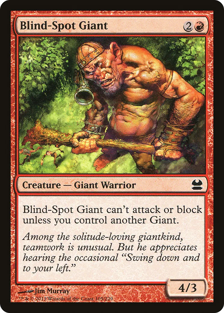 Géant à angle mort — Modern Masters — Magic: The Gathering