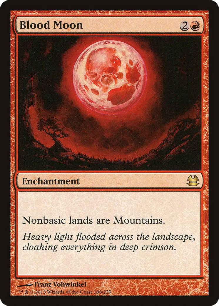 Lune de sang — Modern Masters — Magic: The Gathering