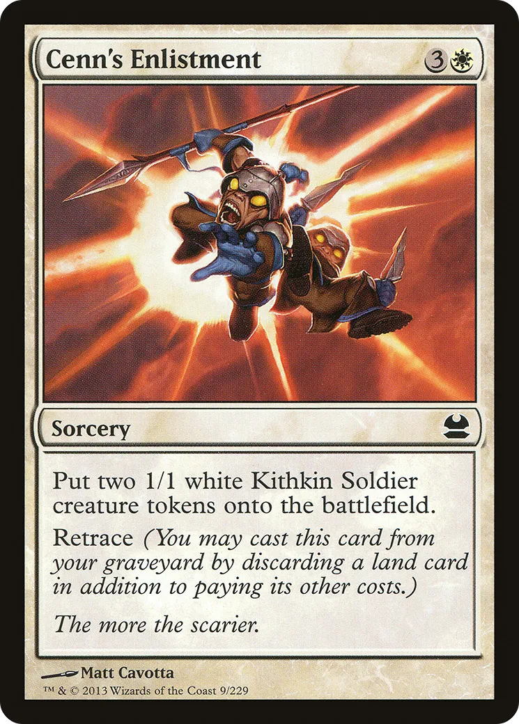 Cenn's Enlistment — Modern Masters — Magic: The Gathering